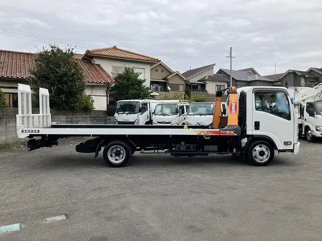 いすゞ エルフ 小型 車両重機運搬 ラジコン ウインチの中古トラック画像3