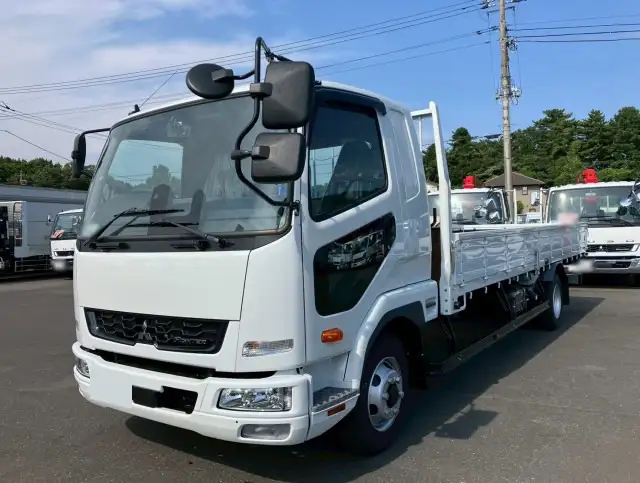 三菱 ファイター 中型/増トン 平ボディ ベッド 2KG-FK62F の中古トラック【車両No.199334】