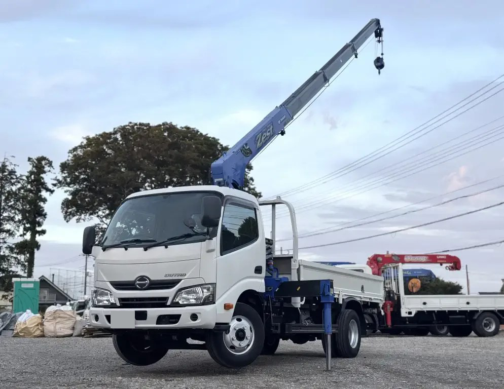日野 デュトロ 小型 クレーン付 標準ロング