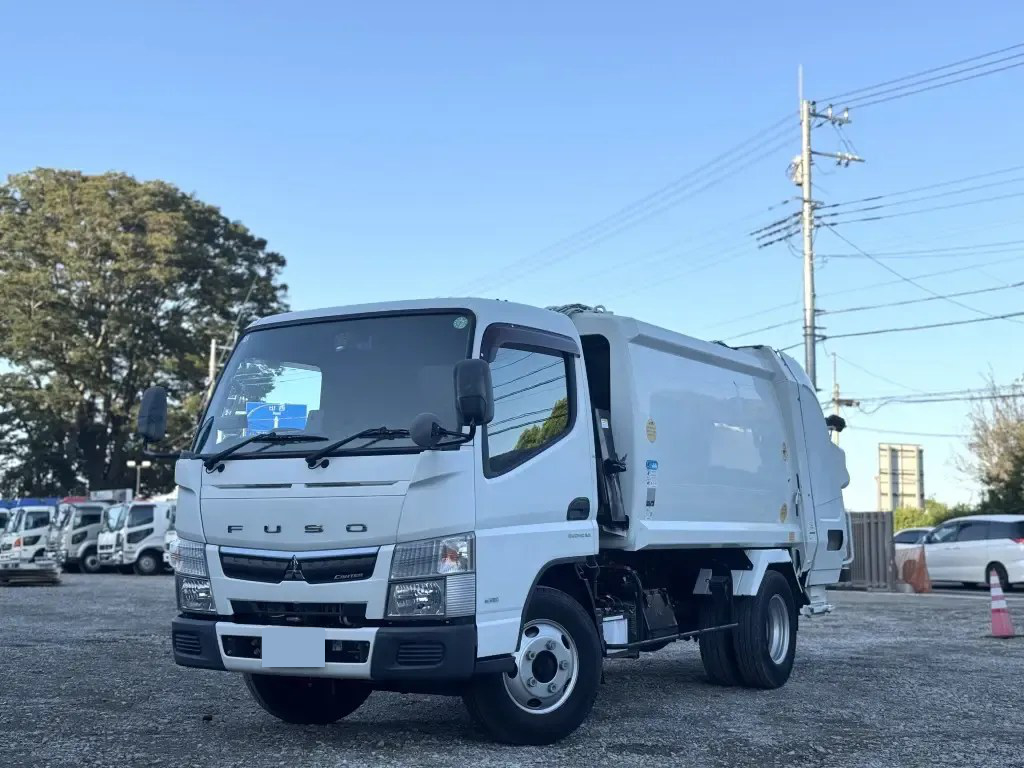 三菱 キャンター 小型 パッカー車