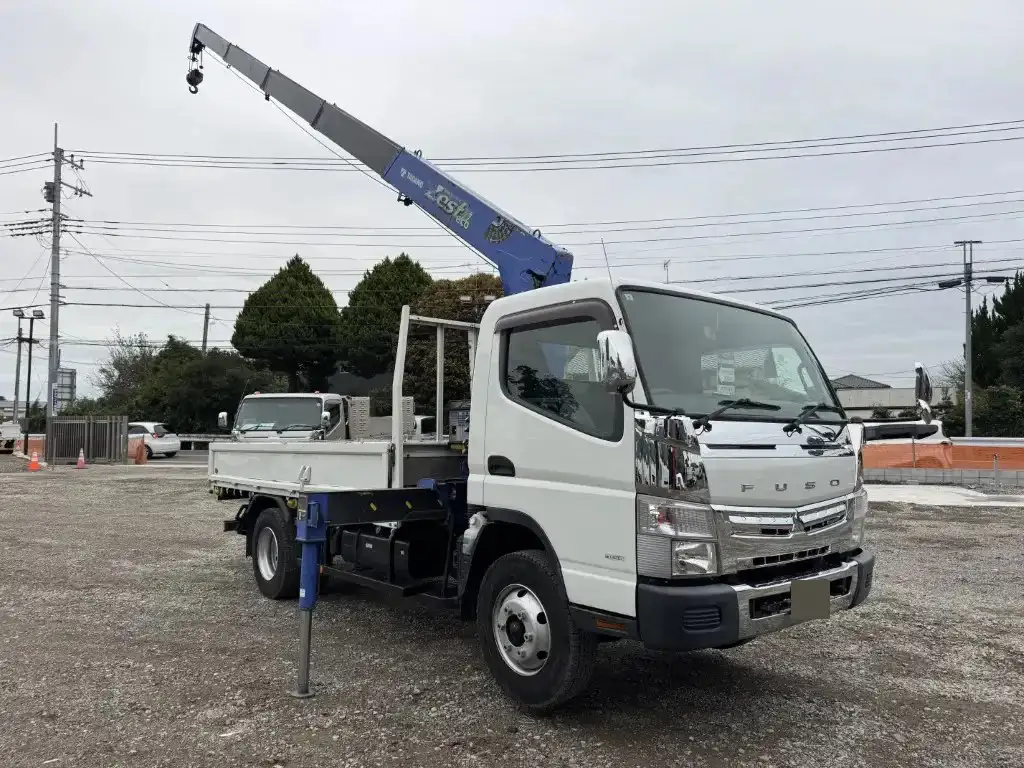 三菱 キャンター 小型 クレーン付 5段 ラジコンの中古トラック画像2