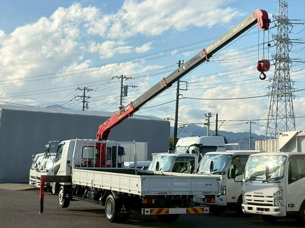 三菱 ファイター 中型/増トン クレーン付 4段 ラジコンの中古トラック画像6