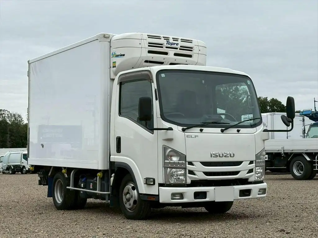 いすゞ エルフ 小型 冷凍冷蔵 低温 床アルミの中古トラック画像3