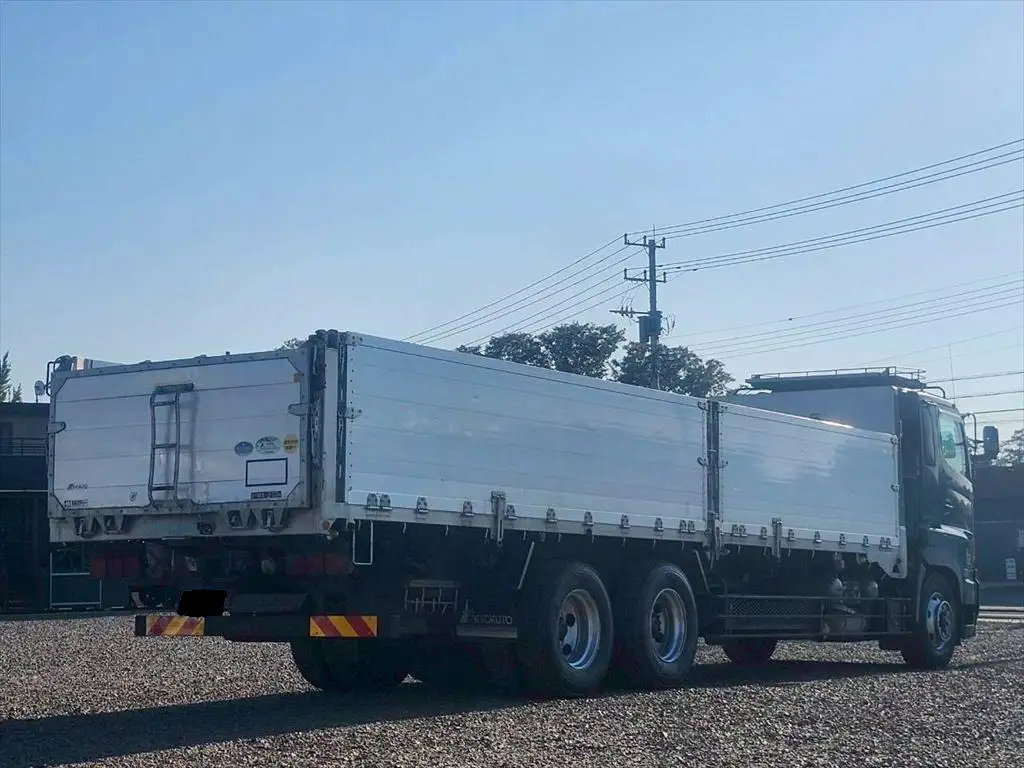 日野 プロフィア 大型 ダンプ 土砂禁 ステンレス張りの中古トラック画像3