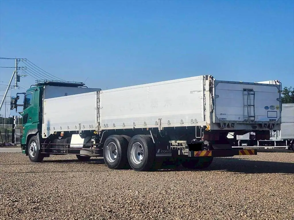 日野 プロフィア 大型 ダンプ 土砂禁 ステンレス張りの中古トラック画像4