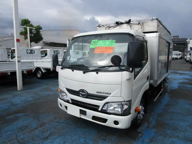 日野 デュトロ 小型 アルミバン ボトルカー サイドドア の中古トラック【車両No.199363】