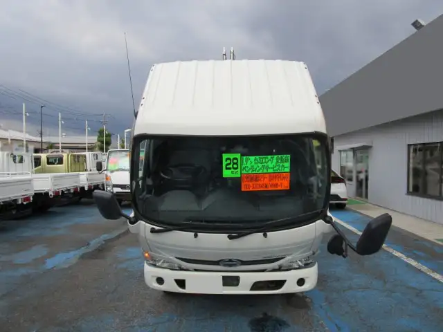 日野 デュトロ 小型 アルミバン ボトルカー サイドドアの中古トラック画像2