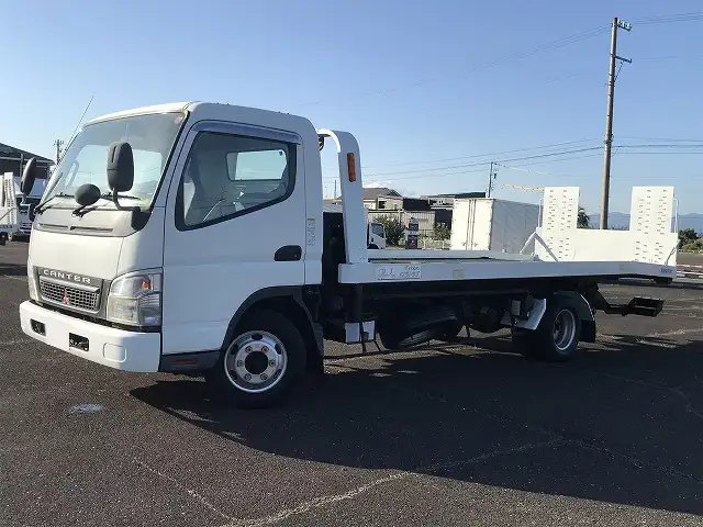 三菱 キャンター 小型 車両重機運搬 ラジコン ウインチ の中古トラック【車両No.199435】