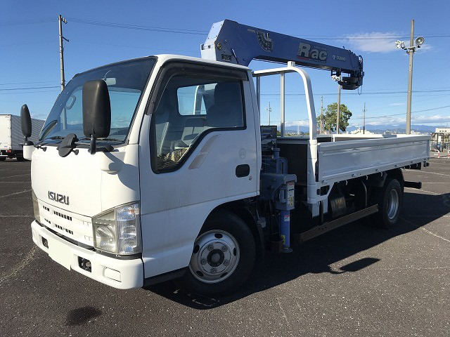 いすゞ エルフ 小型 クレーン付 標準ロング