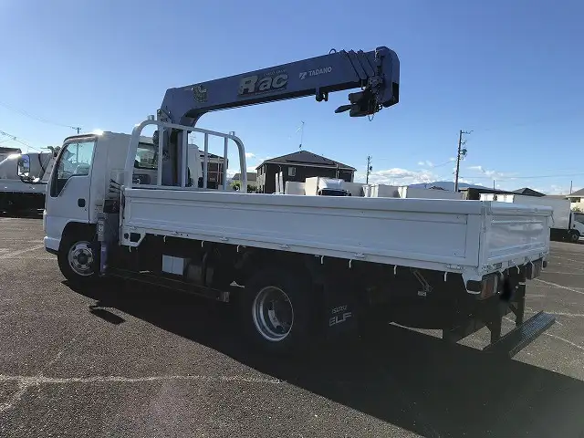 いすゞ エルフ 小型 クレーン付 床鉄板 4段の中古トラック画像5