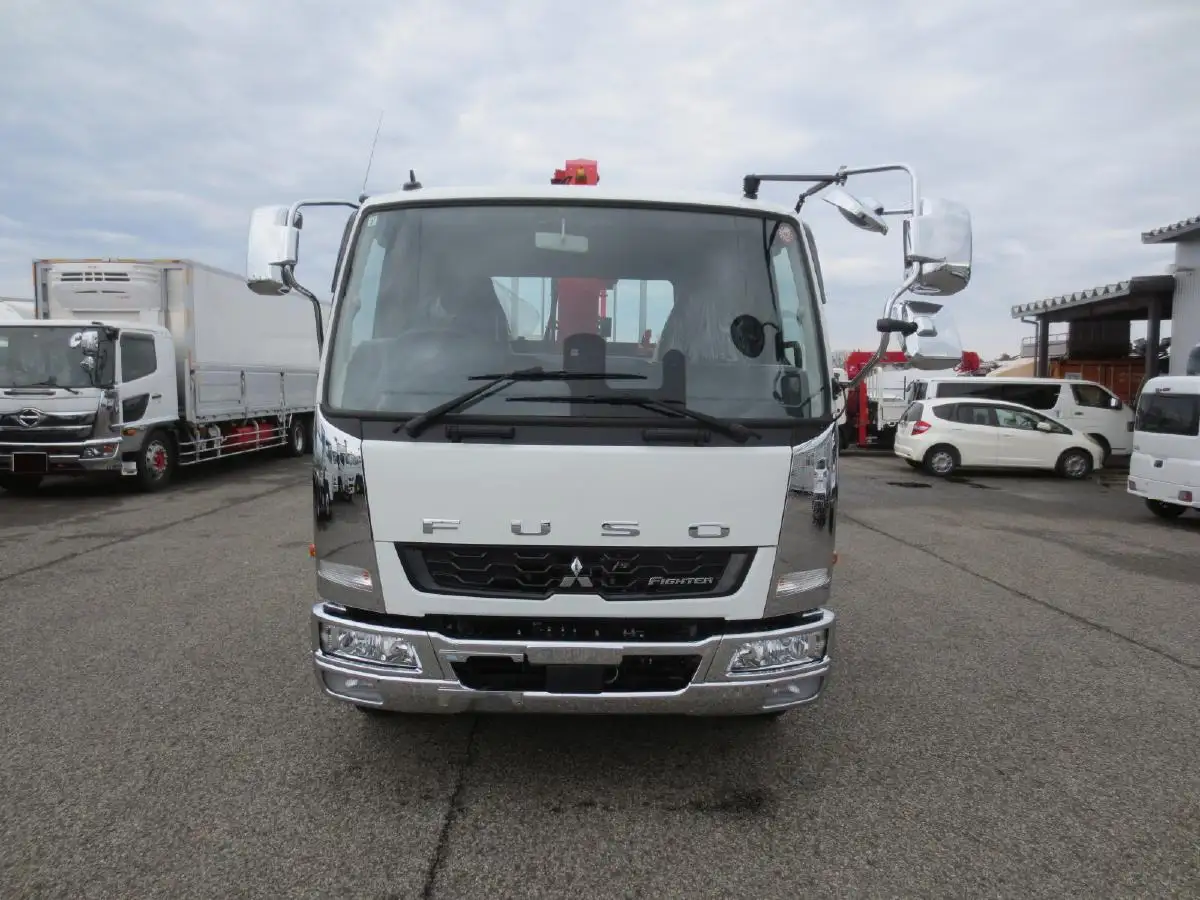 三菱 ファイター 中型/増トン 車両重機運搬 4段クレーン ラジコンの中古トラック画像2