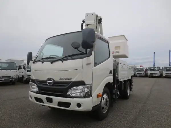 日野 デュトロ 小型 高所・建柱車 高所作業車 電工仕様 の中古トラック【車両No.199420】