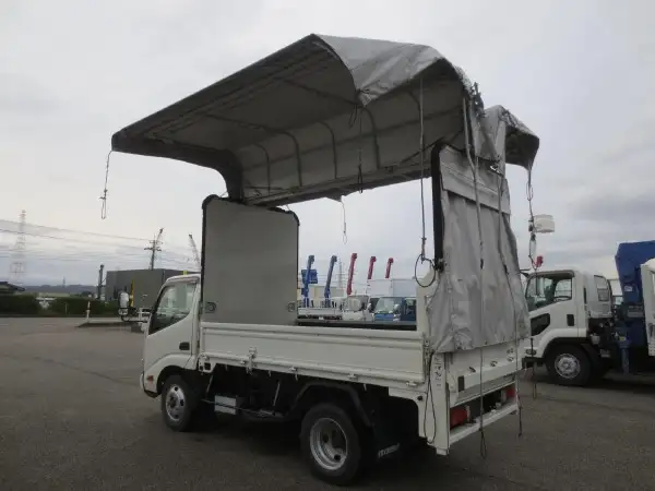 日野 デュトロ 小型 ウイング 幌ウイング パワーゲートの中古トラック画像11