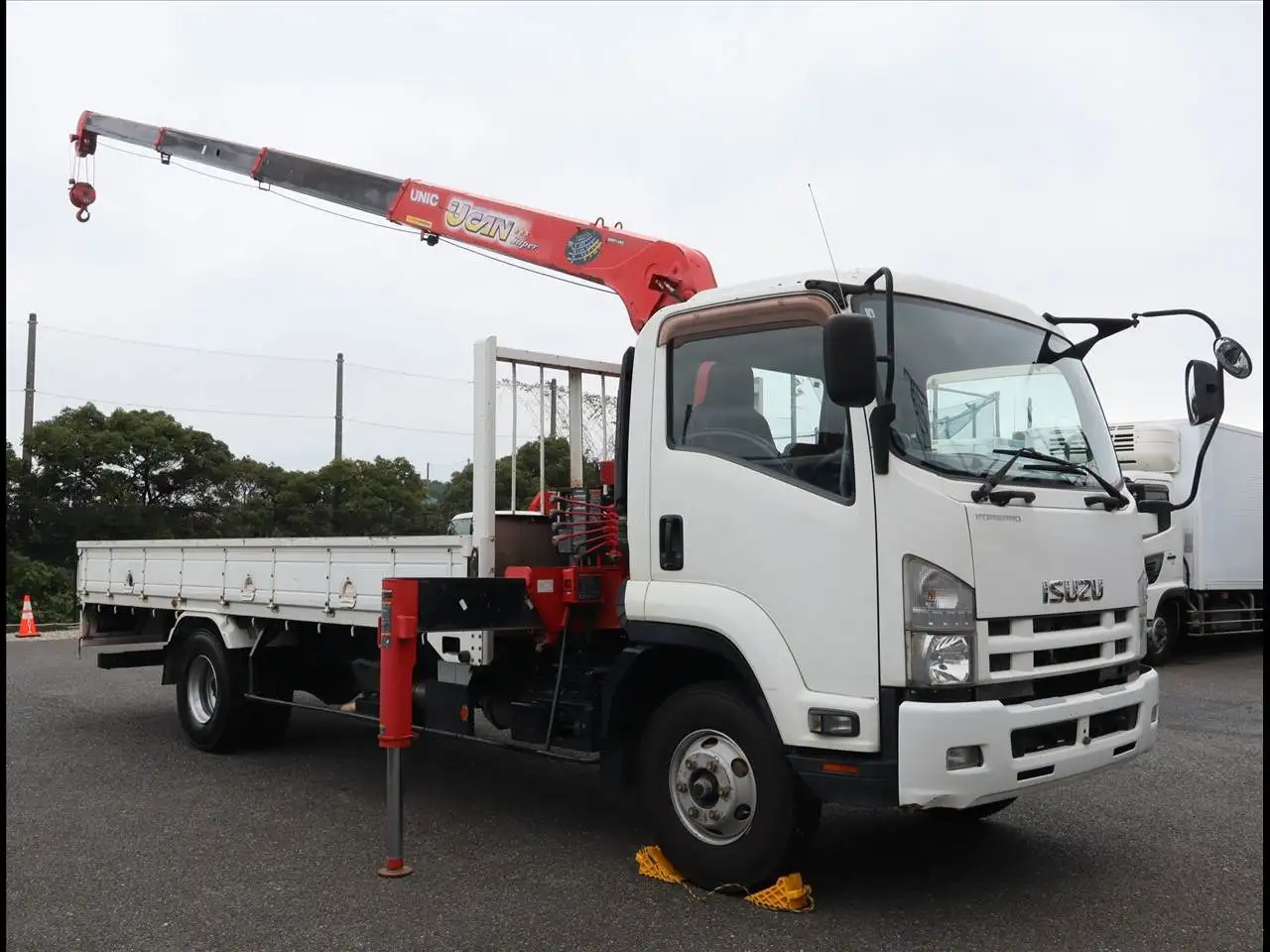 いすゞ フォワード 中型/増トン クレーン付 4段 ラジコンの中古トラック画像2
