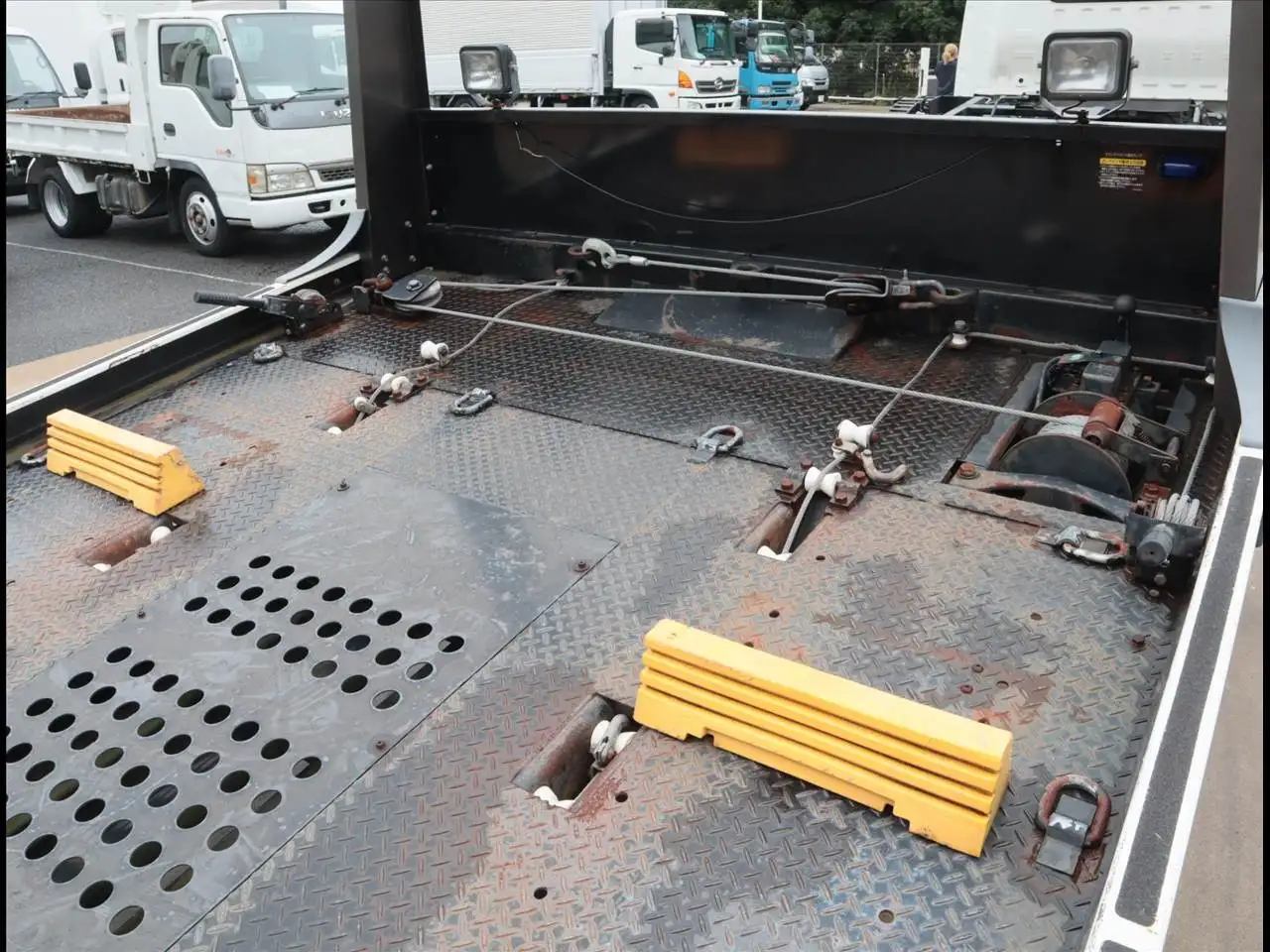 トヨタ ダイナ 小型 車両重機運搬 ラジコン ウインチの中古トラック画像7