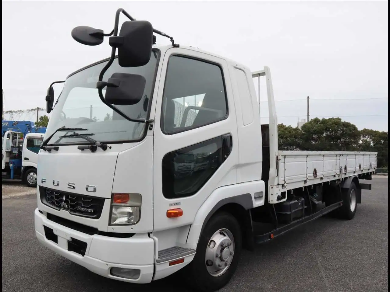 三菱 ファイター 中型/増トン 平ボディ ベッド TKG-FK61F の中古トラック【車両No.199485】