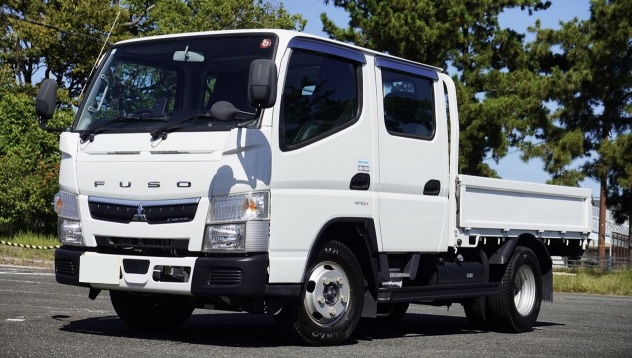 三菱 キャンター 小型 平ボディ Wキャブ 2RG-FGA20 の中古トラック【車両No.199545】