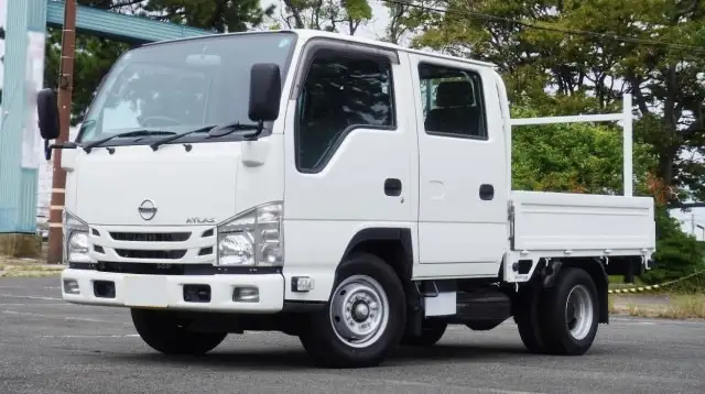 日産 アトラス 小型 平ボディ Wキャブ 2RG-AHR88A の中古トラック【車両No.199552】