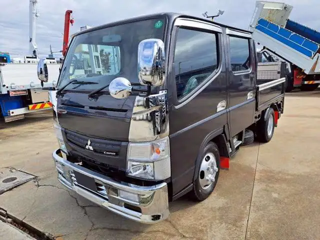 三菱 キャンター 小型 平ボディ Wキャブ パワーゲート の中古トラック【車両No.199582】