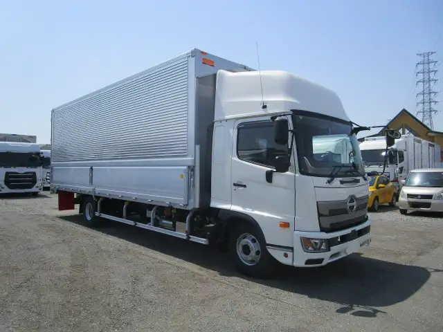 日野 レンジャー 中型/増トン ウイング エアサス ベッドの中古トラック画像2