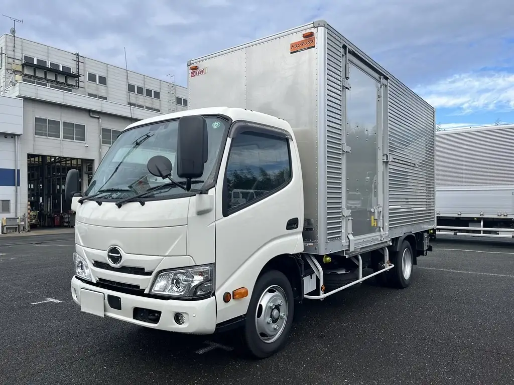 日野 デュトロ 小型 アルミバン パワーゲート サイドドア の中古トラック【車両No.199606】