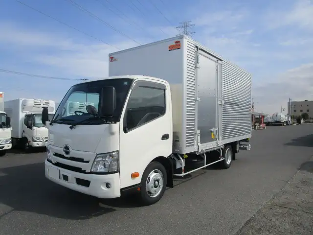日野 デュトロ 小型 アルミバン パワーゲート サイドドア の中古トラック【車両No.199595】