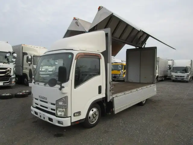 いすゞ エルフ 小型 ウイング BKG-NMR85AN H23の中古トラック画像6