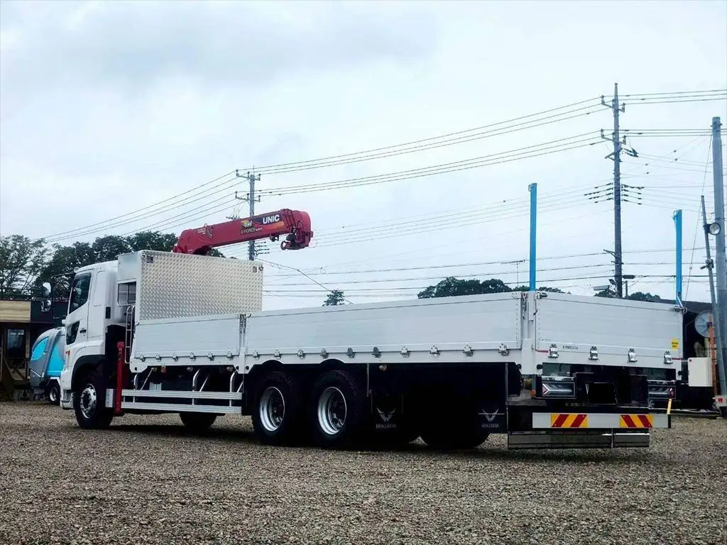 日野 プロフィア 大型 クレーン付 アルミブロック エアサスの中古トラック画像5