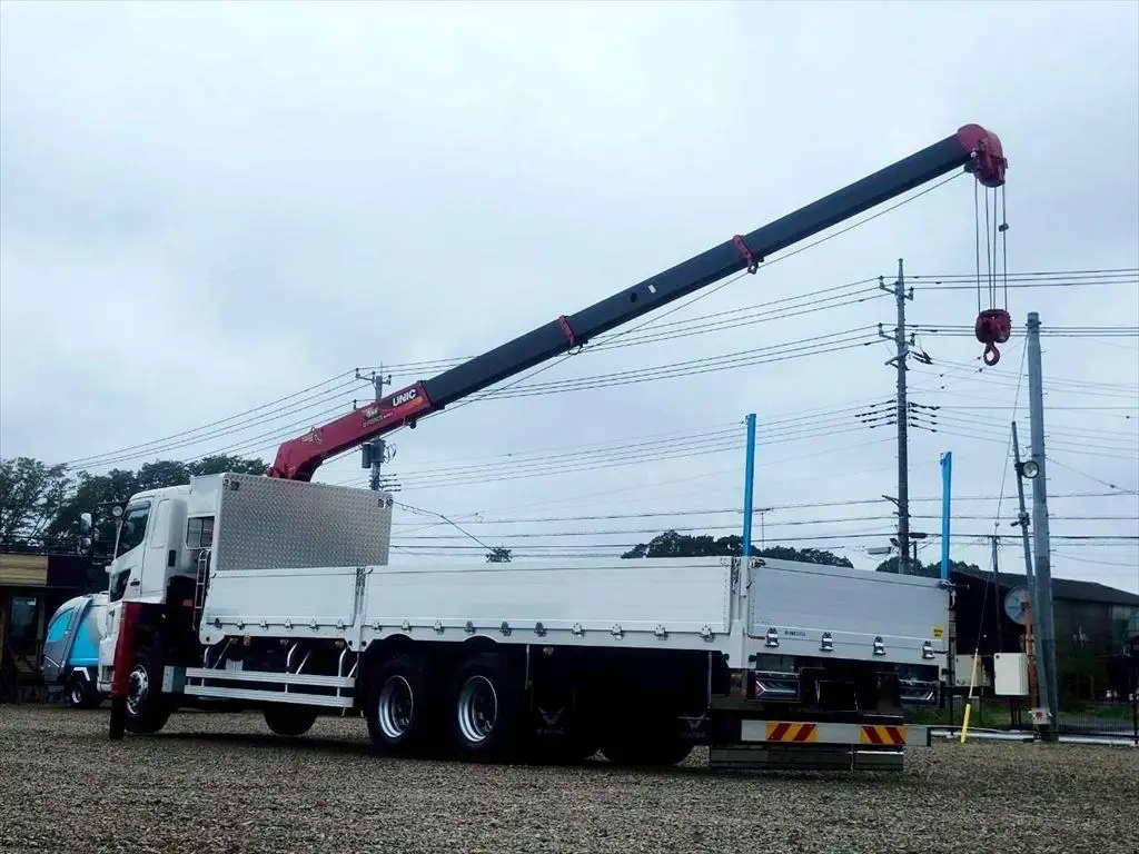 日野 プロフィア 大型 クレーン付 アルミブロック エアサスの中古トラック画像6