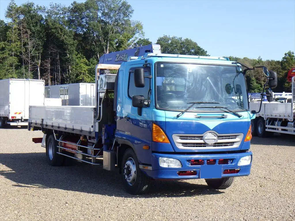 日野 レンジャー 中型/増トン クレーン付 アルミブロック 4段の中古トラック画像2