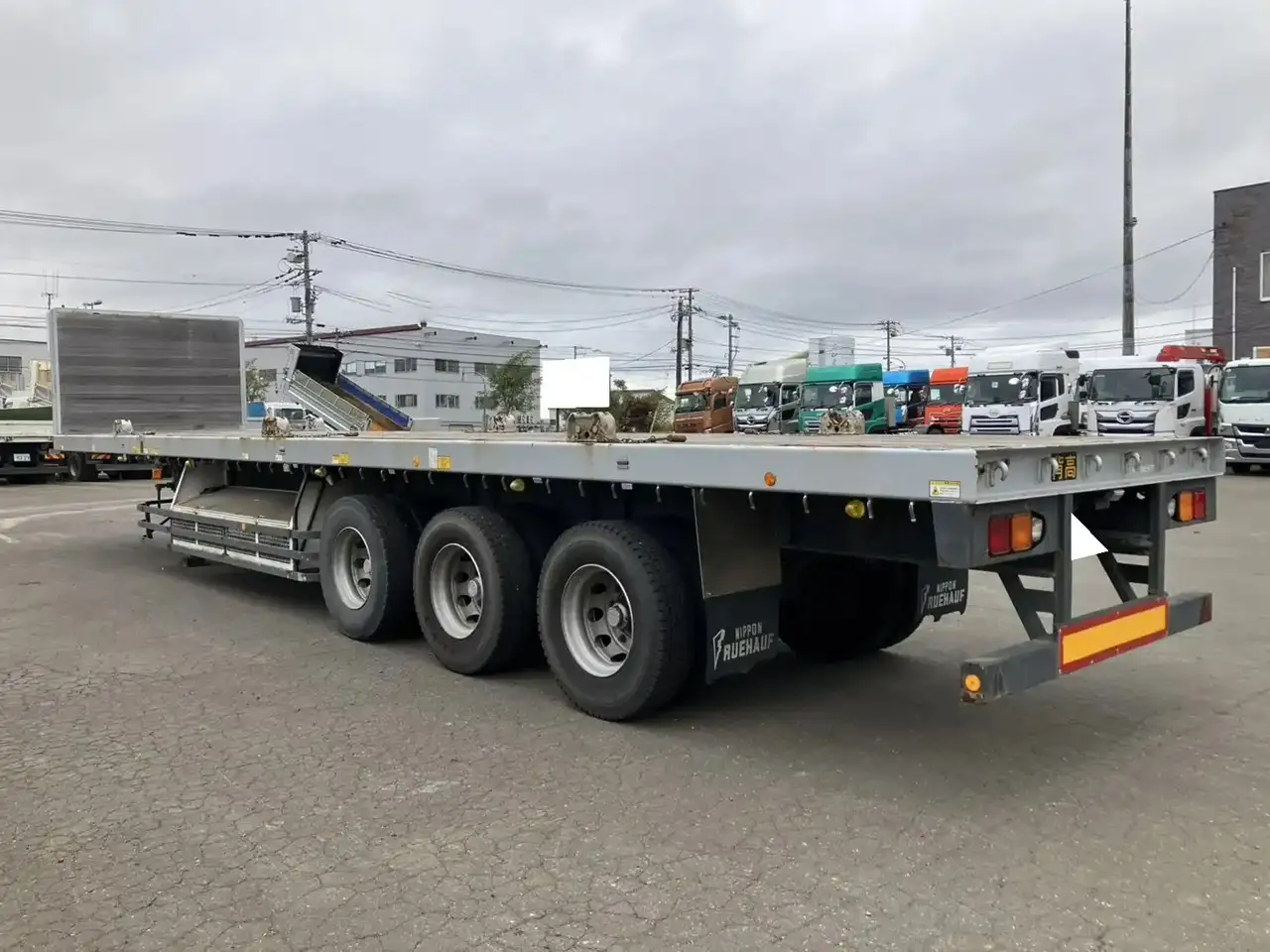 フルハーフ 国産車その他 トレーラー/その他 トレーラー 3軸 DFPFH341Aの中古トラック画像7