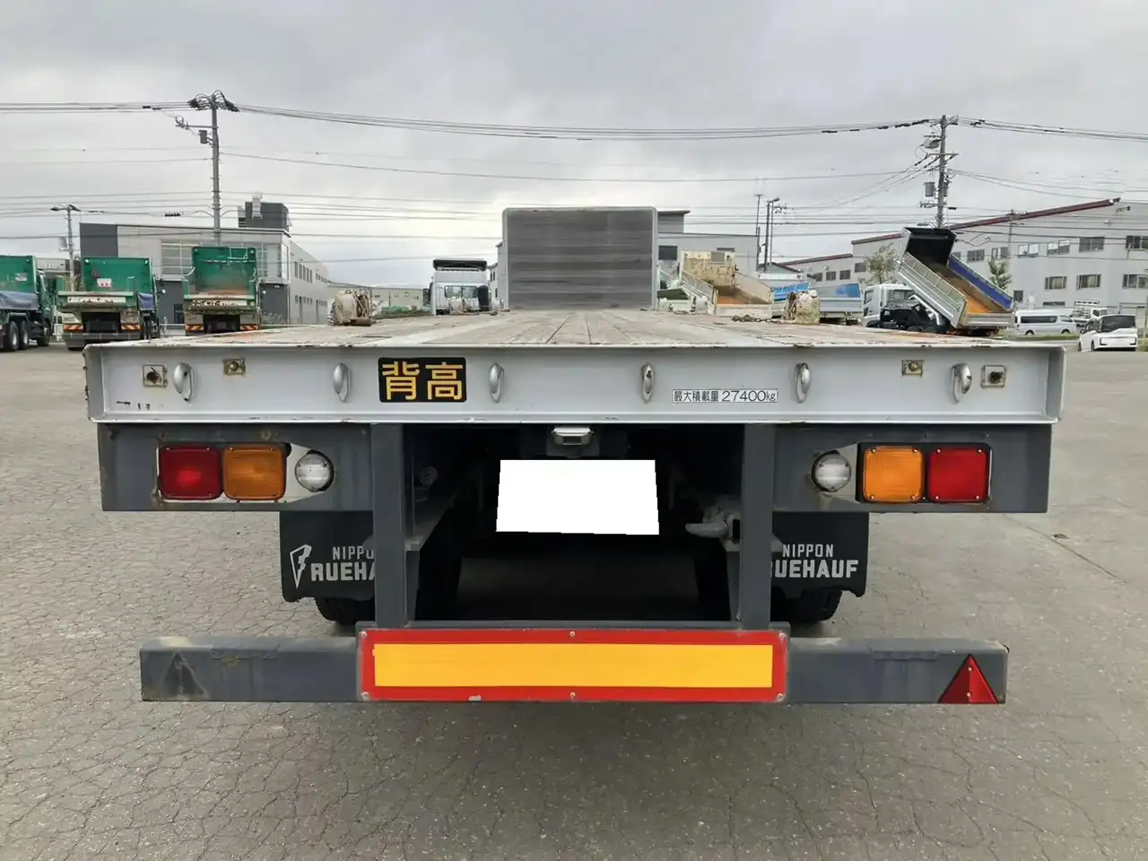 フルハーフ 国産車その他 トレーラー/その他 トレーラー 3軸 DFPFH341Aの中古トラック画像6