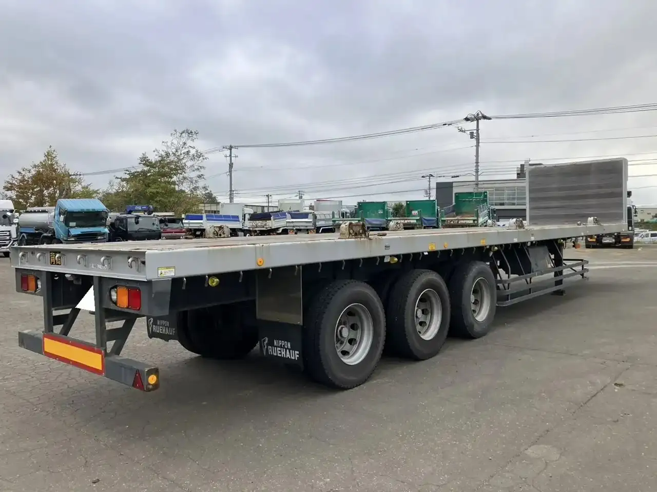 フルハーフ 国産車その他 トレーラー/その他 トレーラー 3軸 DFPFH341Aの中古トラック画像5