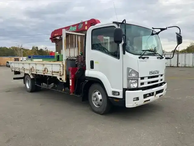 いすゞ フォワード 中型/増トン クレーン付 4段 ラジコンの中古トラック画像2