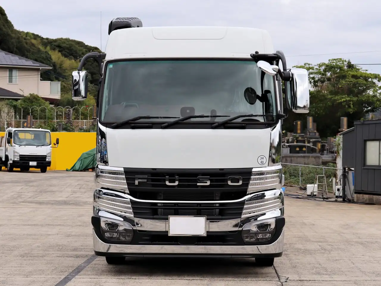 三菱 スーパーグレート 大型 車両重機運搬 ハイルーフ ウインチの中古トラック画像2