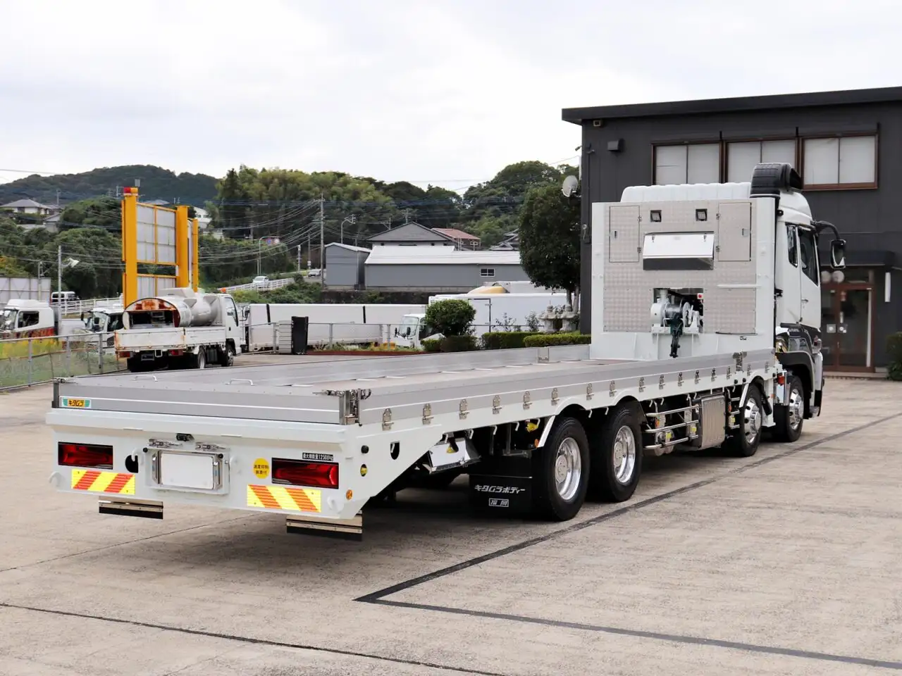 三菱 スーパーグレート 大型 車両重機運搬 ハイルーフ ウインチの中古トラック画像4