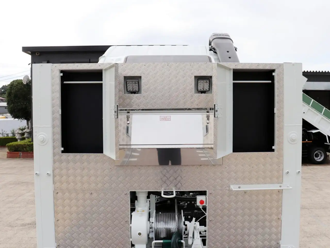 三菱 スーパーグレート 大型 車両重機運搬 ハイルーフ ウインチの中古トラック画像8