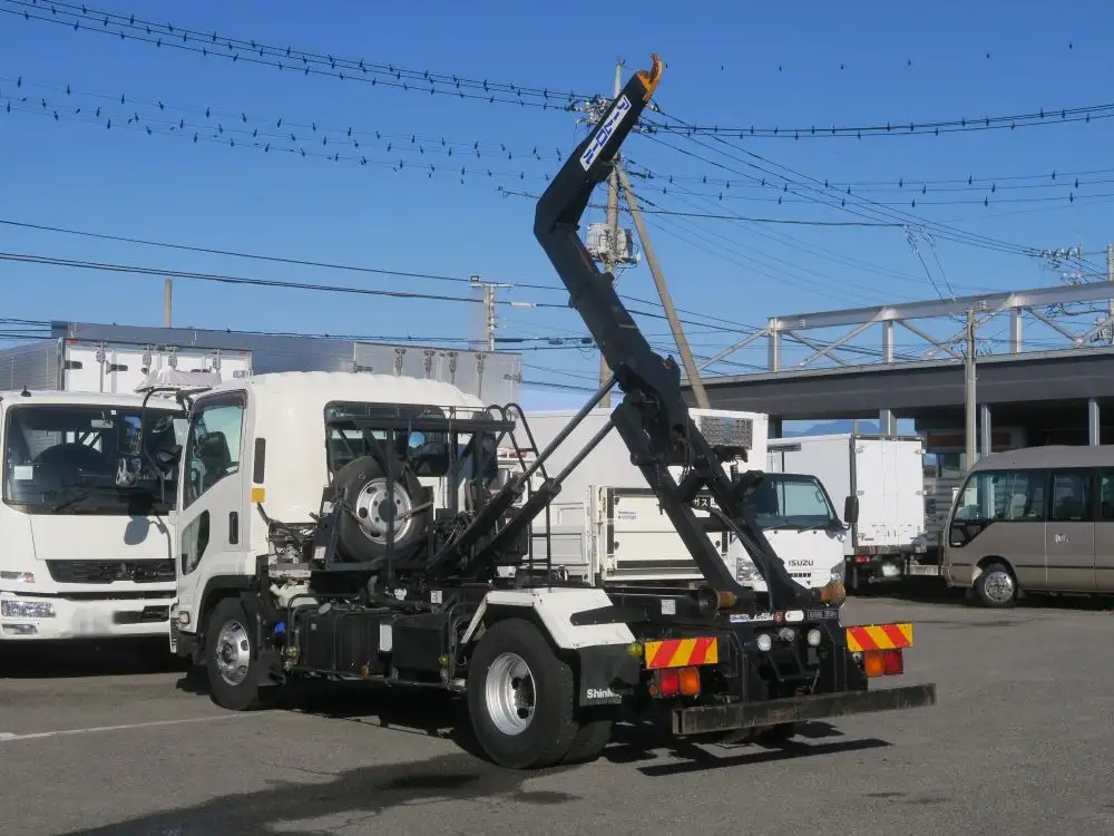 いすゞ フォワード 中型/増トン アームロール ツインホイスト 2RG-FRR90S2の中古トラック画像6