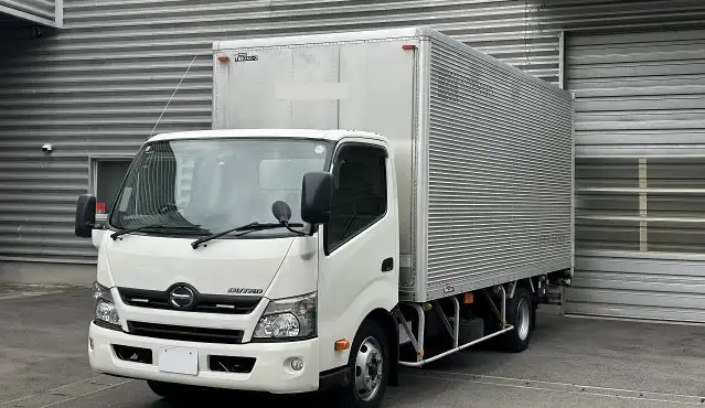 日野 デュトロ 小型 アルミバン パワーゲート TKG-XZU720M の中古トラック【車両No.199638】