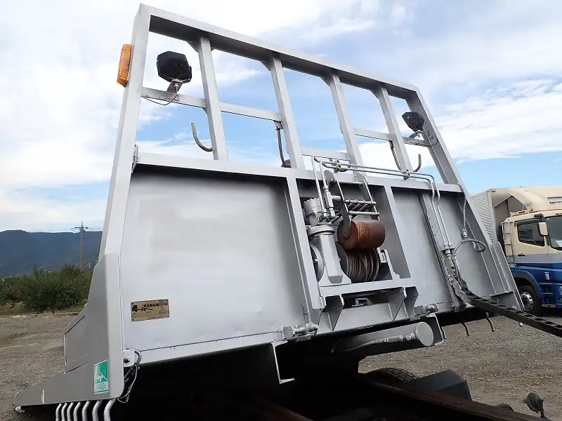 三菱 ファイター 中型/増トン 車両重機運搬 ウインチ KL-FK61HJZの中古トラック画像10