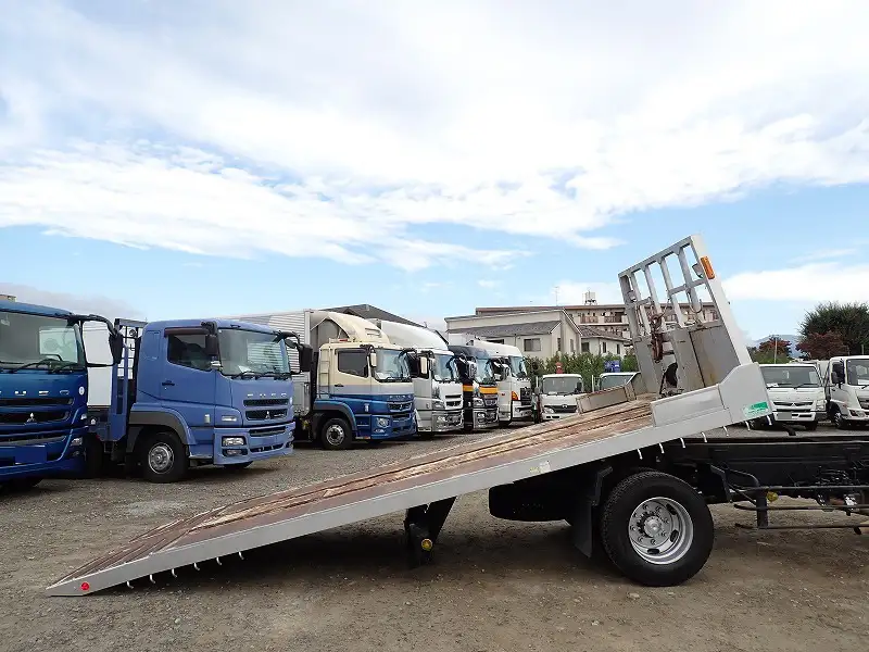 三菱 ファイター 中型/増トン 車両重機運搬 ウインチ KL-FK61HJZの中古トラック画像7