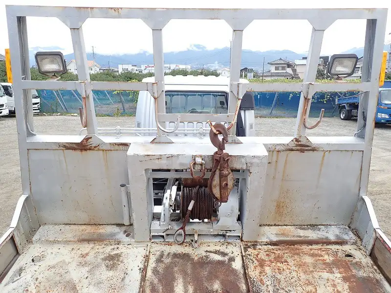 三菱 ファイター 中型/増トン 車両重機運搬 ウインチ KL-FK61HJZの中古トラック画像9