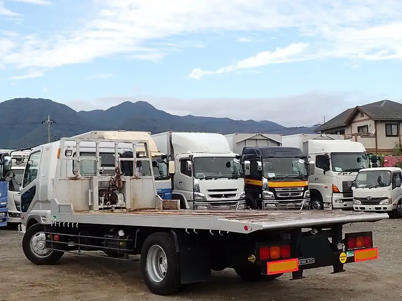 三菱 ファイター 中型/増トン 車両重機運搬 ウインチ KL-FK61HJZの中古トラック画像6