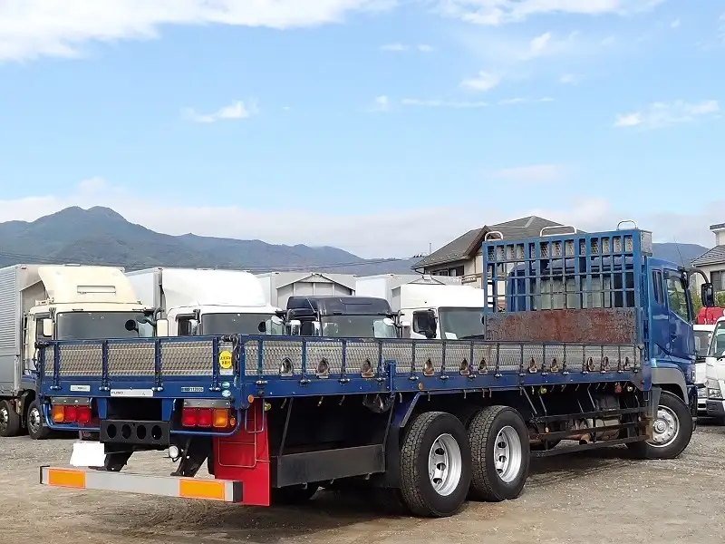 三菱 スーパーグレート 大型 平ボディ 床鉄板 LKG-FU50VYの中古トラック画像3