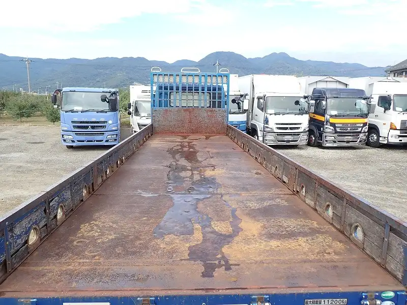 三菱 スーパーグレート 大型 平ボディ 床鉄板 LKG-FU50VYの中古トラック画像6