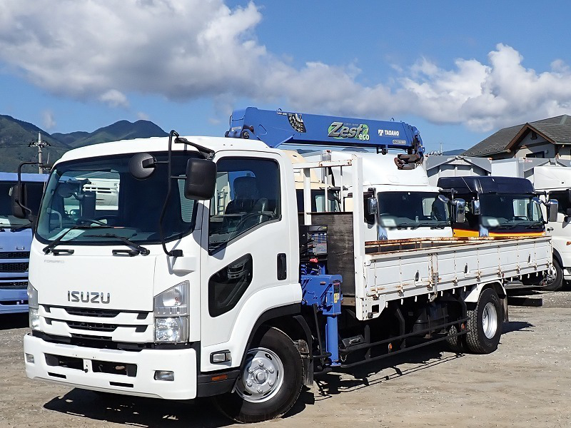 いすゞ フォワード 中型/増トン クレーン付 4段 ラジコン の中古トラック【車両No.199675】