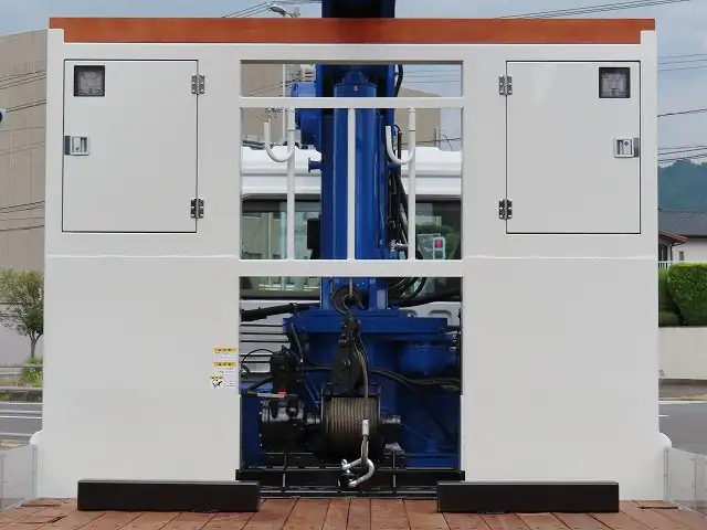 三菱 ファイター 中型/増トン 車両重機運搬 4段クレーン ラジコンの中古トラック画像7