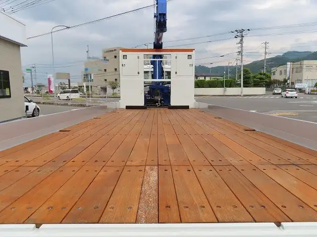 三菱 ファイター 中型/増トン 車両重機運搬 4段クレーン ラジコンの中古トラック画像5