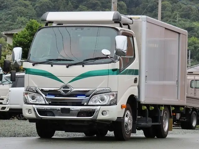 日野 デュトロ 小型 アルミバン ボトルカー サイドドア の中古トラック【車両No.199622】