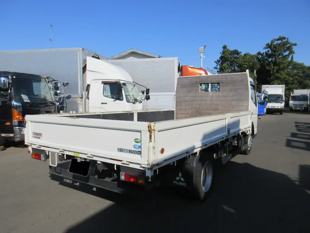 三菱 キャンター 小型 平ボディ 床鉄板 2PG-FEB80の中古トラック画像3